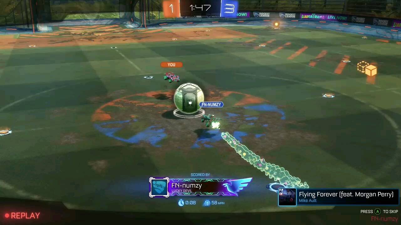 Losing 1v1 extremely bad XD(rocket league)