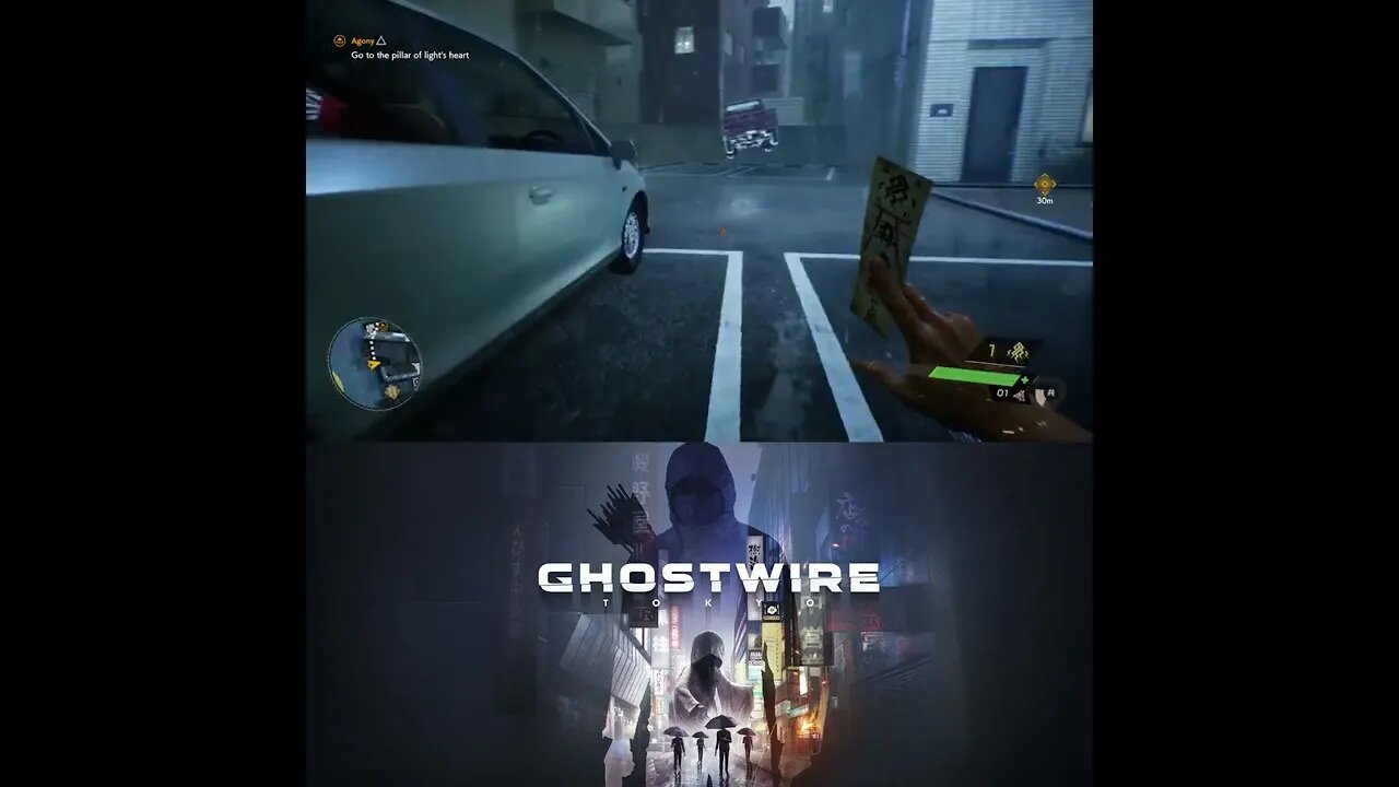 Pulling her hair to see her reaction [Ghostwire: Tokyo]