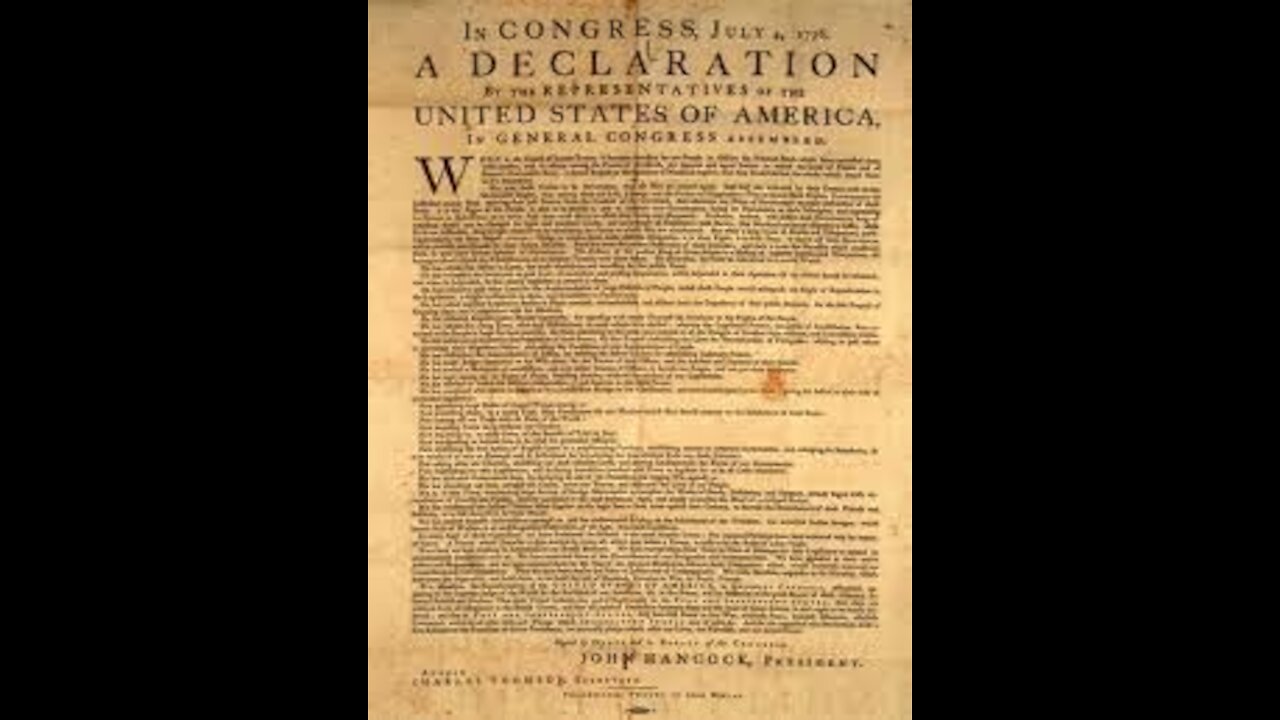 Creating the Declaration of Independence Part 3