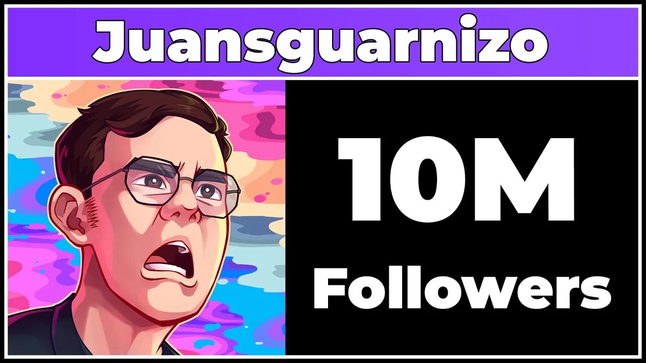 Juansguarnizo Hit 10M Followers