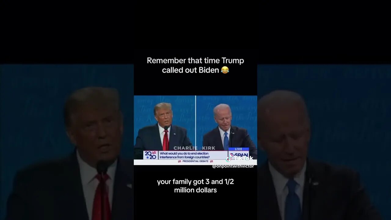 Remember When #Trump Called Out #Biden? #donaldtrump #joebiden #election2024 #politics #USA #America