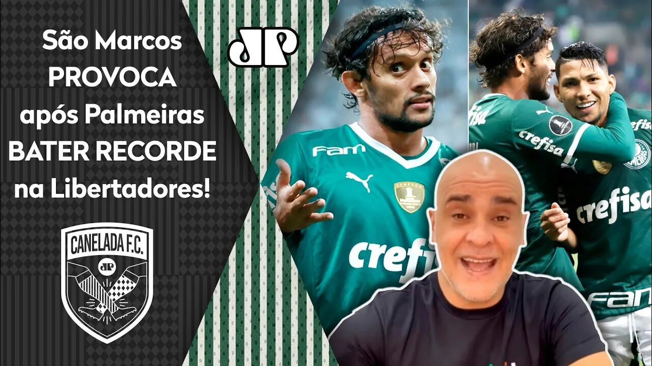 ELE É FO**! OLHA o que São Marcos FALOU do Palmeiras após RECORDE HISTÓRICO na Libertadores!