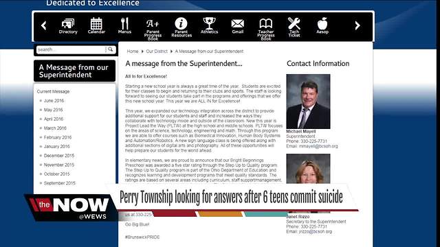 Perry Township looking for answers, after 6 teens take their own lives