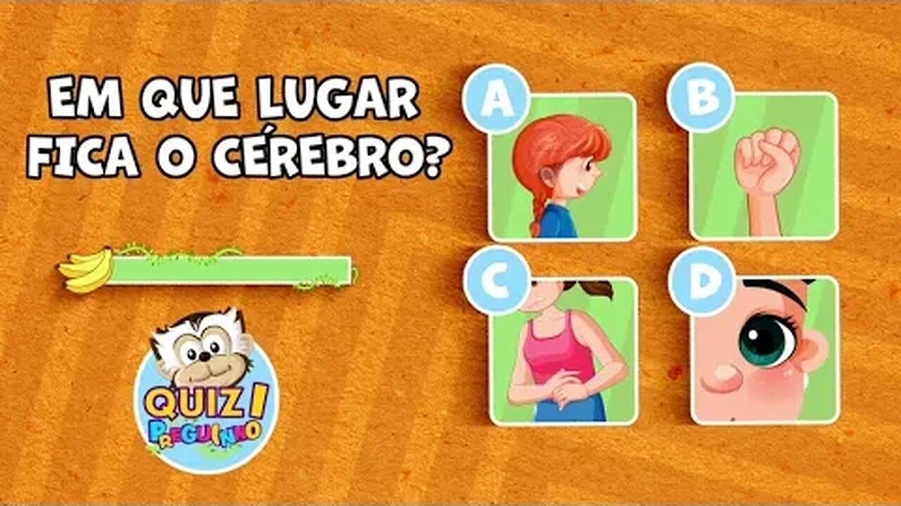 Quiz do Preguinho: Partes do Corpo - Sentidos - Esportes