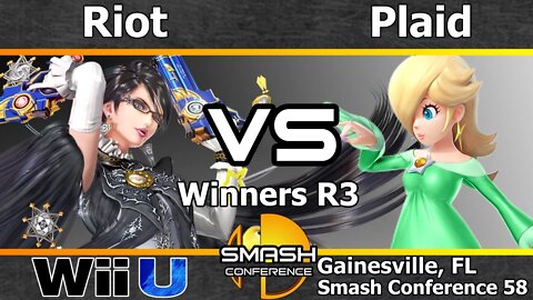 Riot (Bayonetta) vs. Plaid (Rosalina) - Winners R3 - SC58