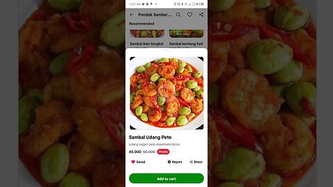 SAMBAL UDANG PETAI 😋 😋