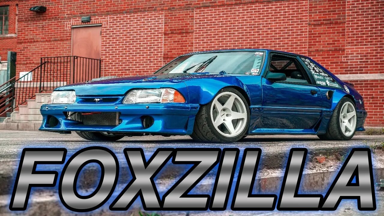 GODZILLA 7.3 swapped fox body is the most insane build yet!