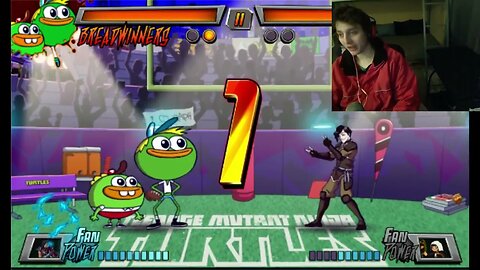 Tahno VS Breadwinners In A Nickelodeon Super Brawl 3 Battle With Live Commentary