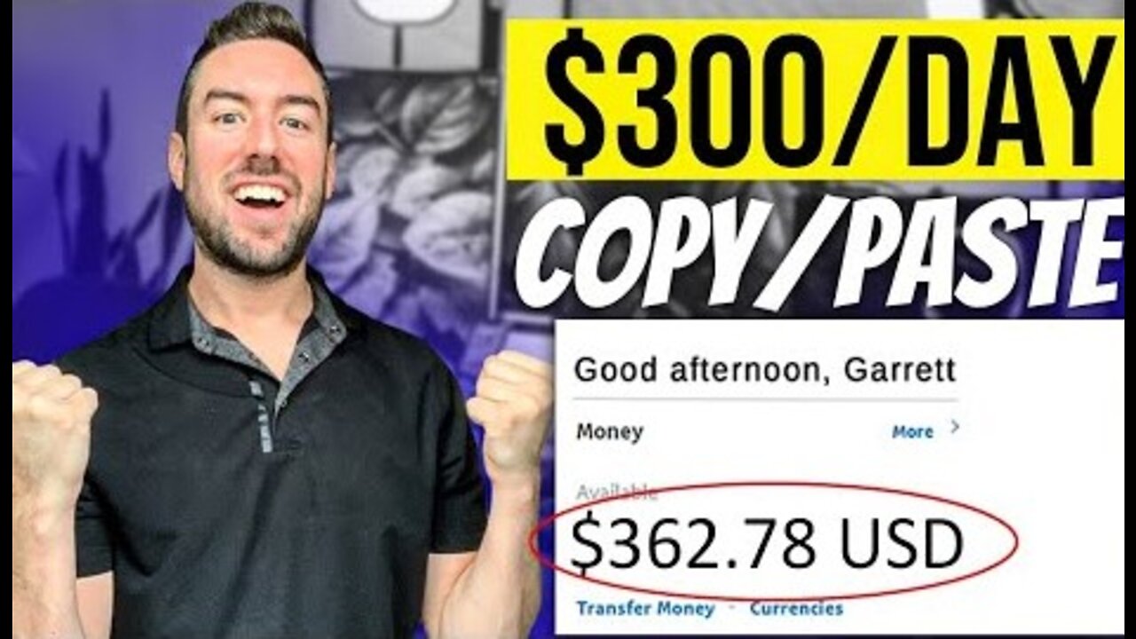 FREE Copy/Paste Method Makes YOU $300/Day! (Clickbank Affiliate Marketing for Beginners)