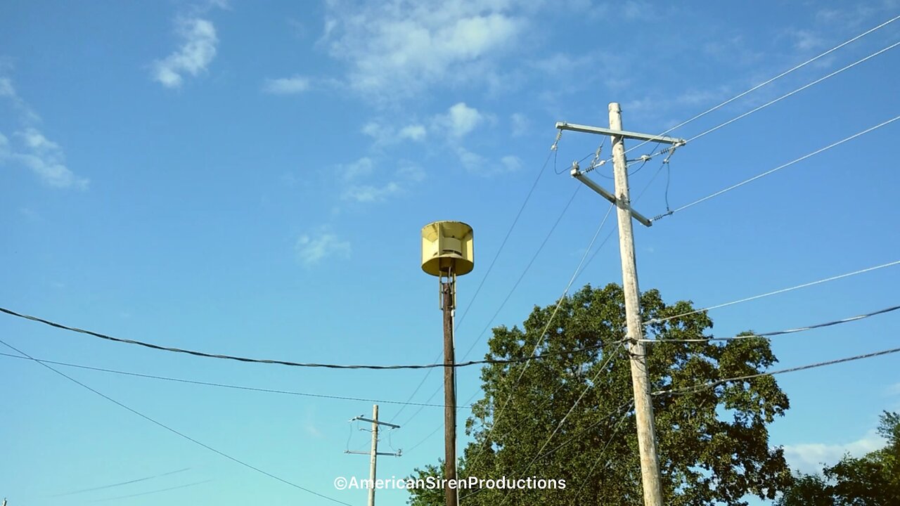 Tornado Siren Ambience, Murphysboro, Illinois