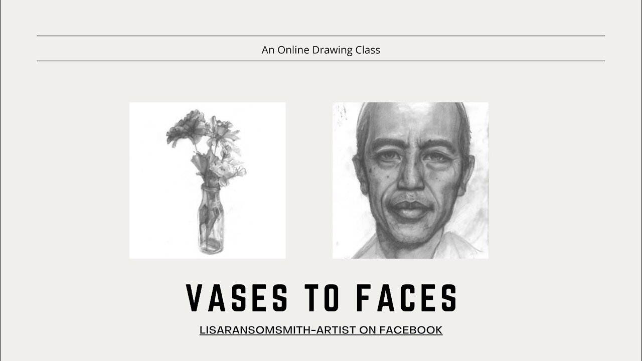 Vases to Faces: Mini Art Lesson 3