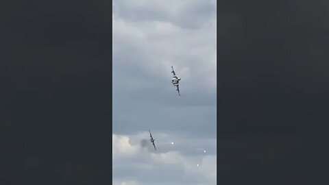 fighter jets doing their thing.