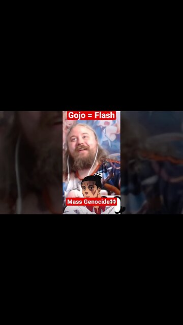 Gojo Turns into the flash and COMMITS MASS GENOCIDE THIS SCENE IS CRAZY #reaction #shorts #anime