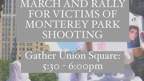 The #MontereyPark Rally Kim Lau Park 1/23/23 hosted by @GAGnoguns @MomsDemand