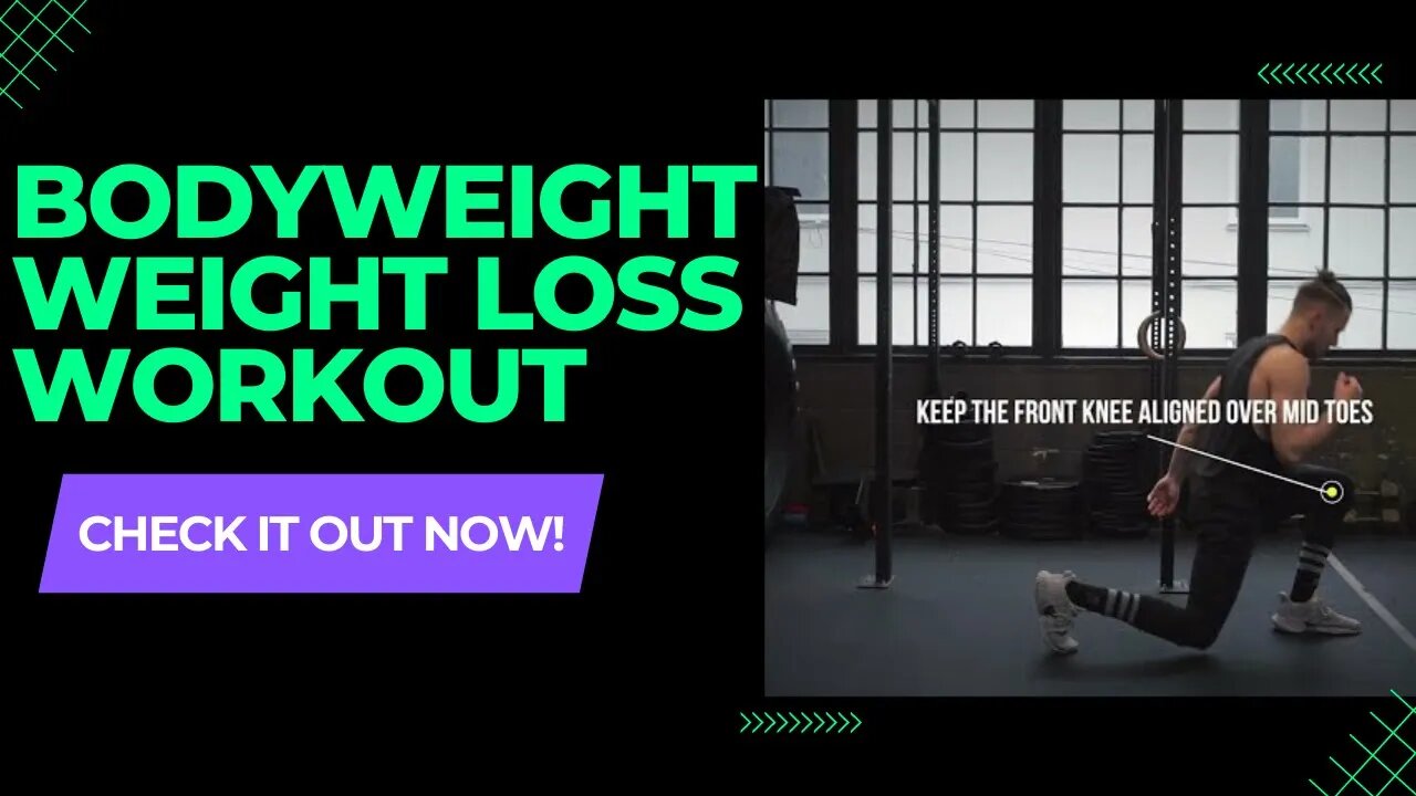 Bodyweight Weight Loss Workout