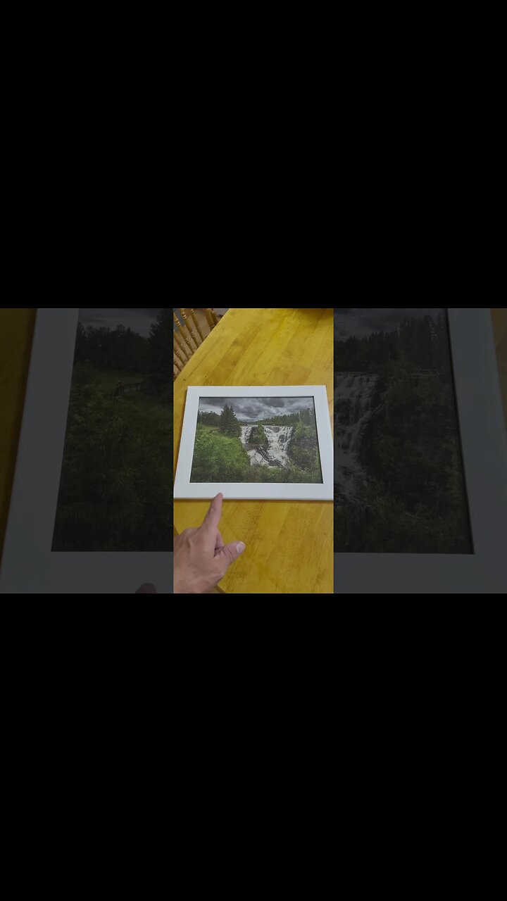 “Kakabeka Falls: Thunder Bays Natural Gem - Framed Picture #Kakabeka_Falls