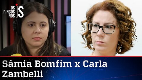 Deputada do PSOL vai ao STF contra Carla Zambelli