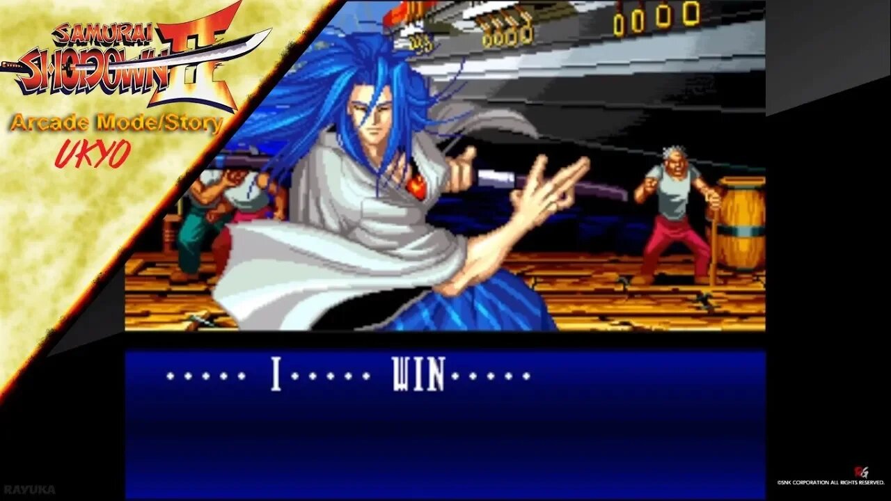 Samurai Shodown 2 - Arcade Mode/Story - Ukyo