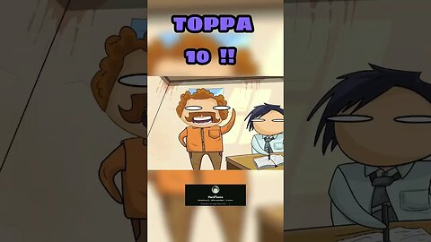 TOPPA 10 ! ||ft.@Hardtoonz22 @CrazyXYZ @MRINDIANHACKER #short #animation #funny @dance shorts