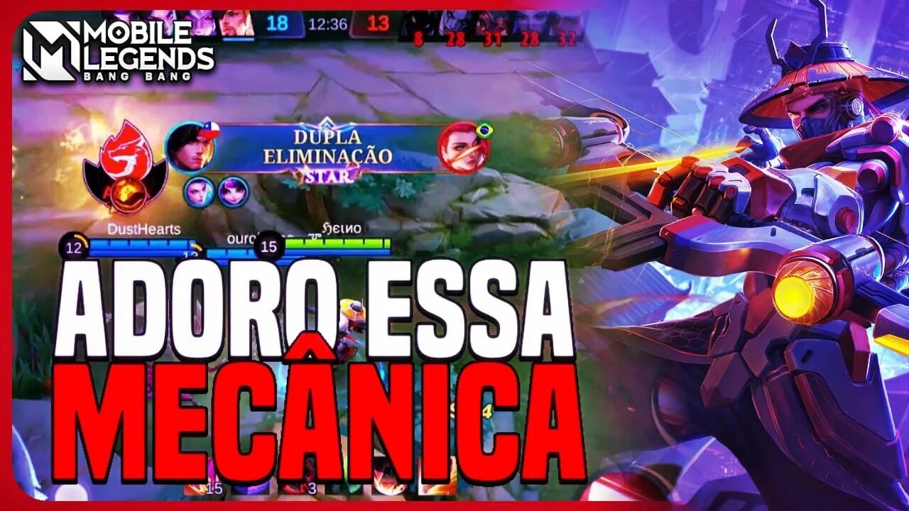 SOU COMPLETAMENTE APAIXONADO NA MECANICA DESSE HERÓI | YI SUN SHIN | MLBB