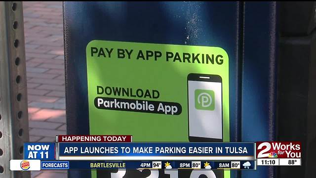 App launches to make parking easier in downtown Tulsa