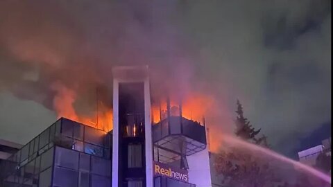 Μετά την έκρηξη και τη φωτιά στον Real FM (13/07/2022 - Μέρος 1)