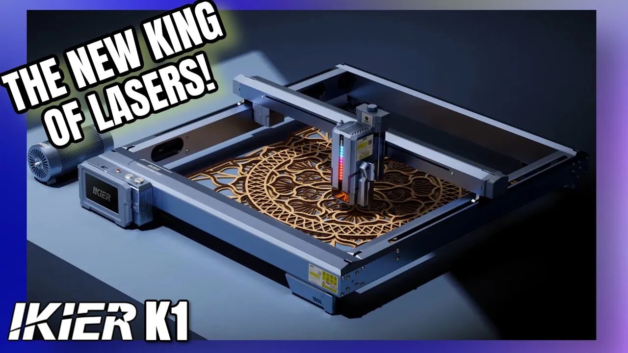 IKIER K1 PRO 24W LASER - THE NEW KING OF LASERS!