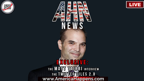 EXCLUSIVE - The Matt Taibbi Interview "Twitter Files 2.0" (see link below)