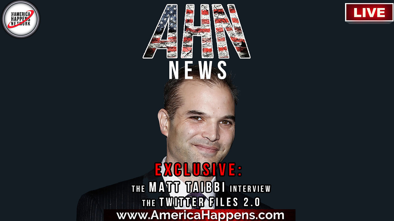 EXCLUSIVE - The Matt Taibbi Interview "Twitter Files 2.0" (see link below)