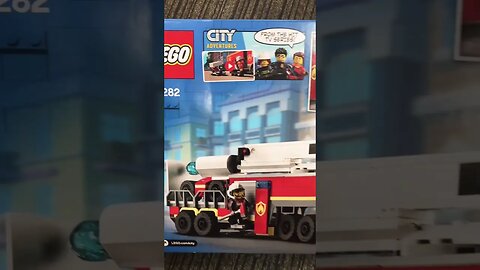 I got a Lego City Adventure Fire Truck gift 🎁 #shorts #trending #lego