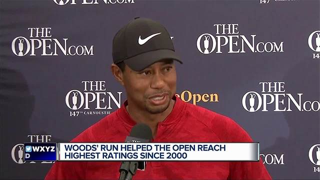 Tiger Woods reflects on near-win at The Open