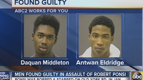 2 teens found guilty in assault of Robert Ponsi
