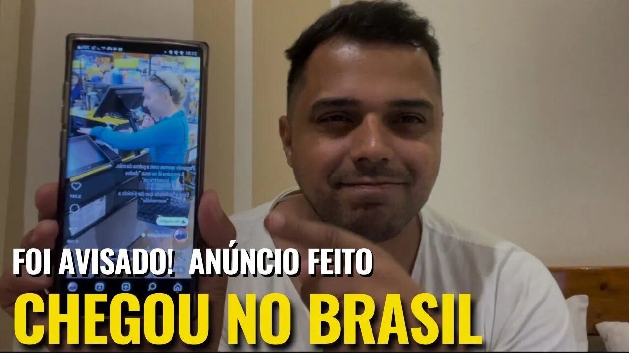 AGORA CHEGOU NO BRASIL! || AVISO DADO || Renato Barros