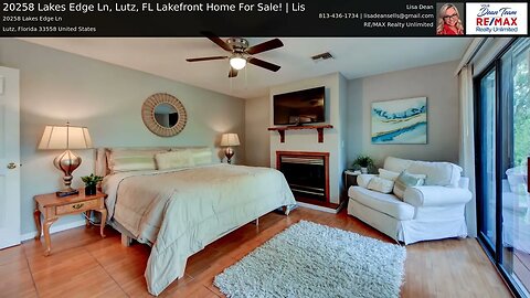 20258 Lakes Edge Ln, Lutz, FL Lakefront Home For Sale! | Lis