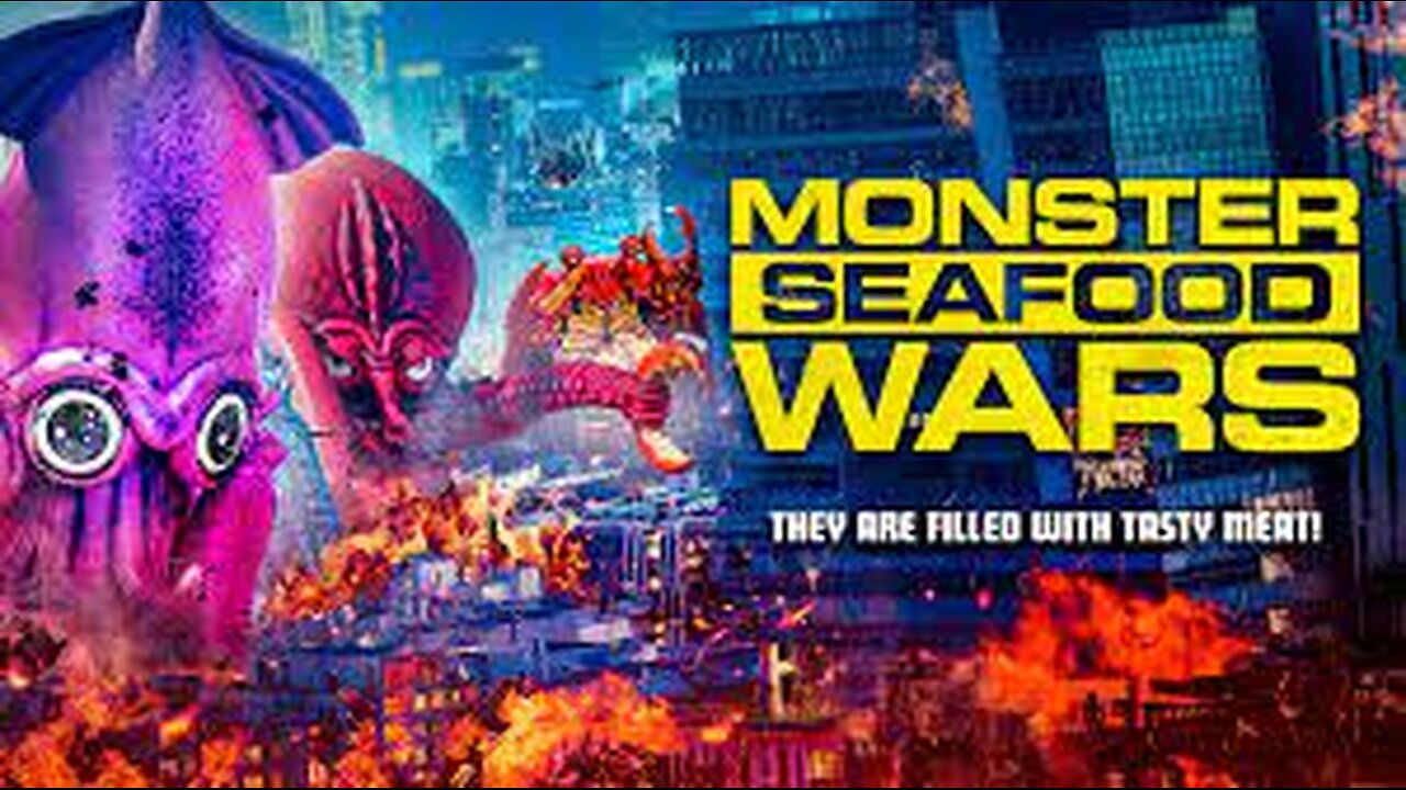 MONSTER SEAFOOD WARS Japanese with English Subs - A Hilarious Kaiju Spoof FULL MOVIE HD & W/S