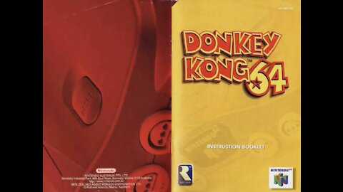 Donkey Kong 64 - Game Manual (N64) (Instruction Booklet)