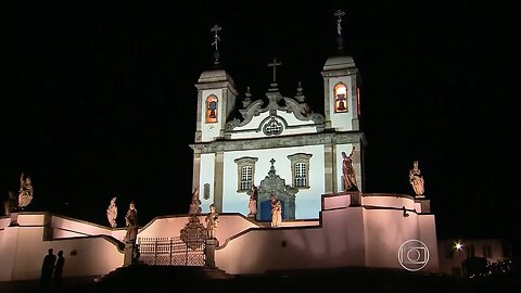 Capelas ganham iluminação em homenagem aos 200 anos de morte de Aleijadinho