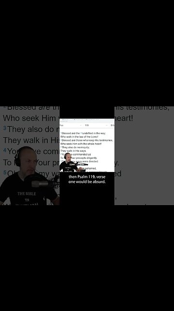 It's Possible to Walk in the Law of the Lord