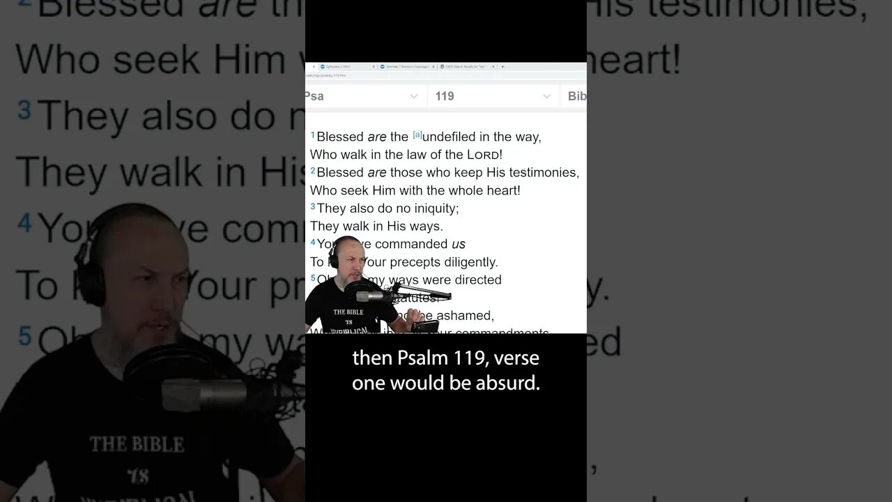 It's Possible to Walk in the Law of the Lord