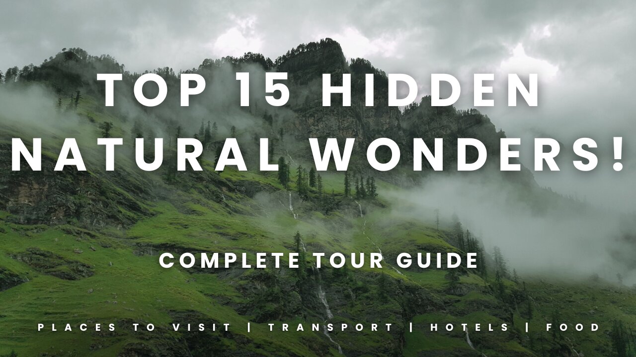 Top 15 Hidden Natural Wonders You Must See!