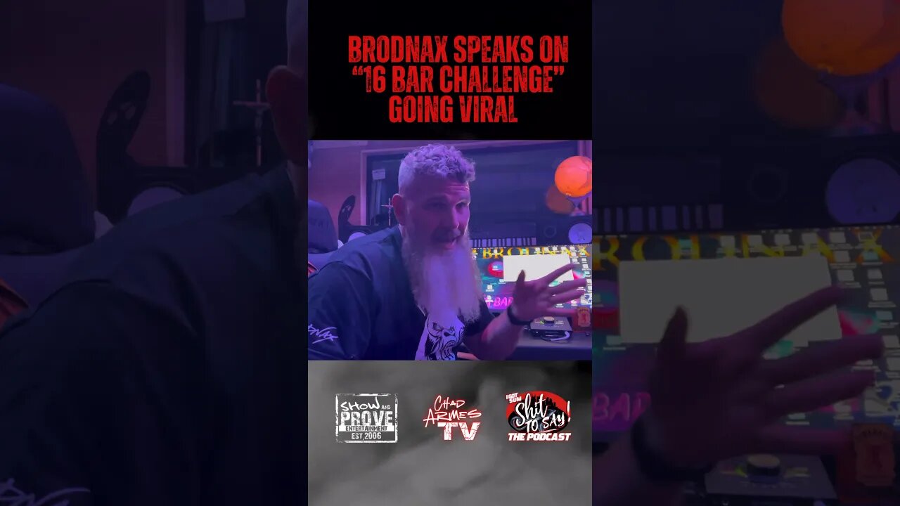 Brodnax Speaks On “16 Bar Challenge” Going Viral #chadarmestv #brodnax #shorts
