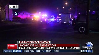 Aurora police investigating early morning homicide at E. 17th Avenue, Iola Street