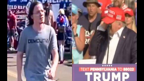 Disturbing New Footage Shows Crooks Wandering Around Rally Over an Hour Before Shooting Trump