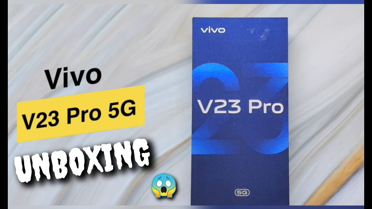 Unboxing VIVO V23 PRO 5G | BEST MOBIE FOR GAMING