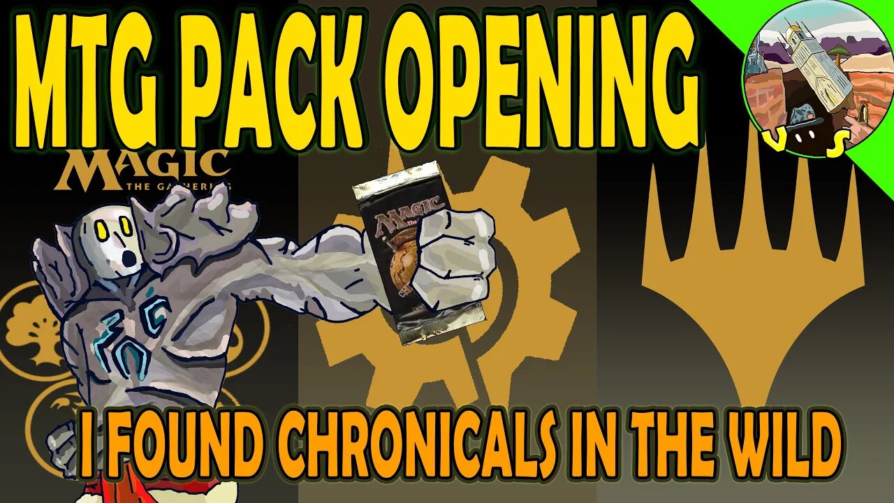 I Found a Pack of Chronicles in the Wild! Can We Find a Tron Land?|Magic The Gathering Pack Opening
