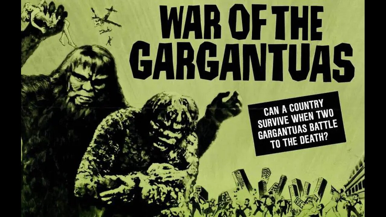 Mon late night stream GARGANTUAS WAR 1105pm EST