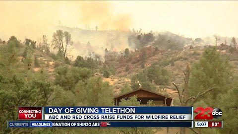 23ABC, local ABC affiliates to host telethon with American Red Cross for wildfire evacuees