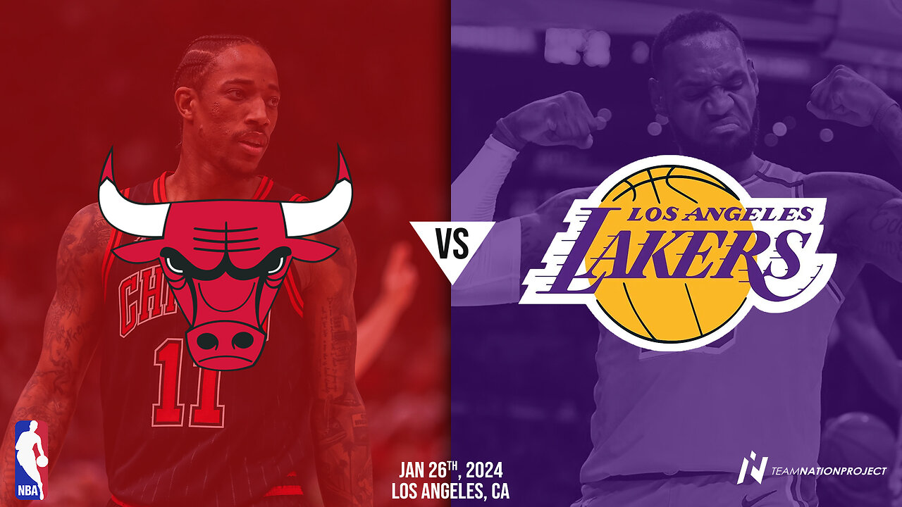 NBA CHI BULLS VS LAL LAKERS Full Game Highlights | Jan 26, 2024