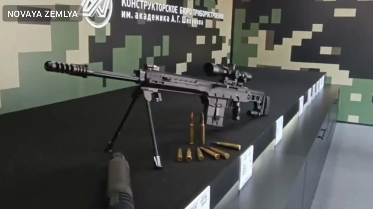 AMR Astarta Russian 12.7mm Anti-material Sniper Rifle