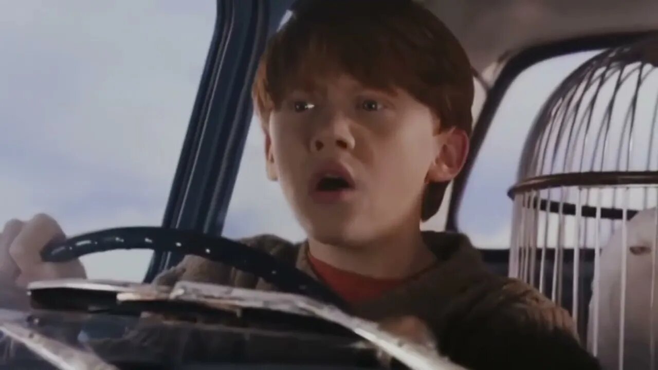 Drive Fast and Furious - Harry and Ron Toyko Drift to Hogwarts